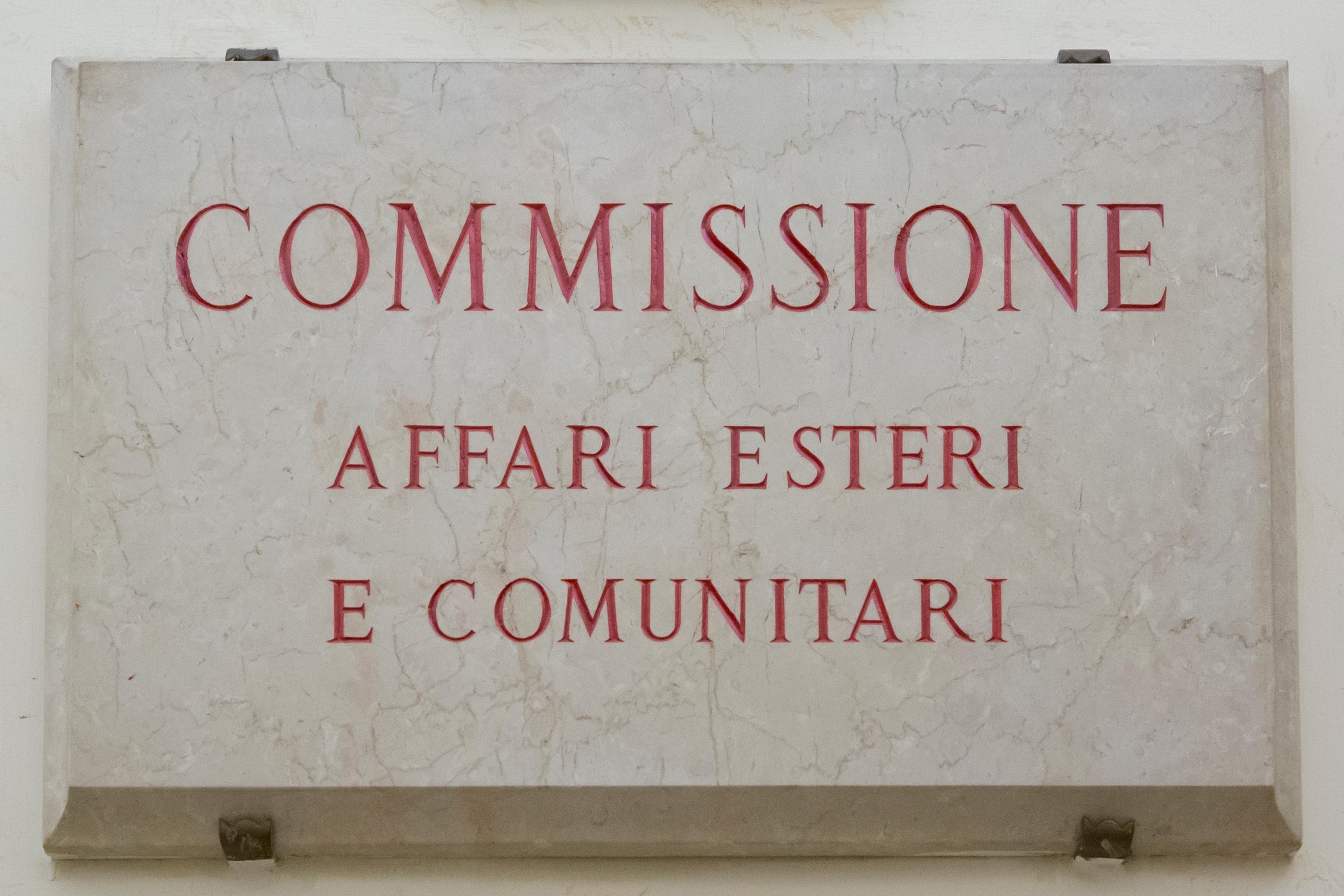 III Commissione Affari Esteri e Comunitari