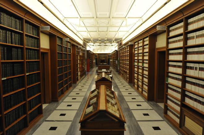 Corridoio degli Atti parlamentari, Biblioteca della Camera dei deputati