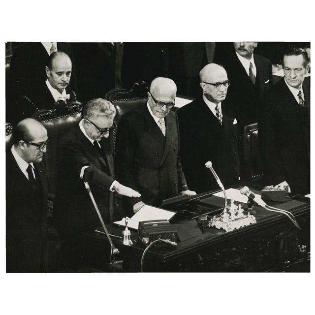 Giuramento del Presidente della Repubblica, Giovanni Leone, 29 dicembre 1971
