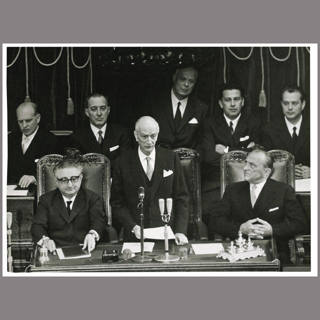 Giuramento del Presidente della Repubblica, Antonio Segni, 11 maggio 1962