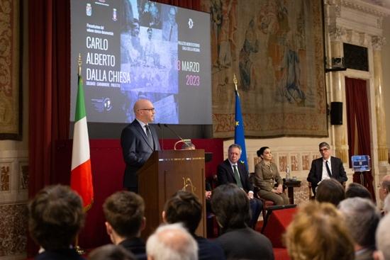 Indirizzo di saluto in occasione della presentazione del libro storico-documentale ‘Carlo Alberto Dalla Chiesa. Soldato, Carabiniere, Prefetto’