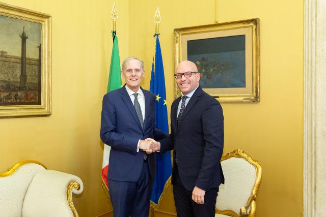 Incontro con l’Ambasciatore di Francia in Italia, S.E. Christian Masset