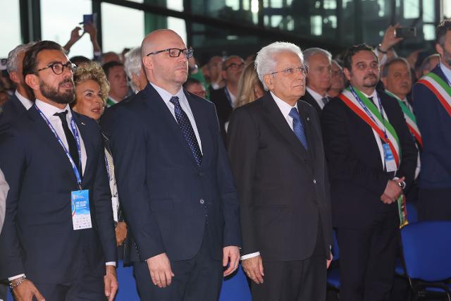 Il Presidente Lorenzo Fontana con il Presidente della Repubblica, Sergio Mattarella