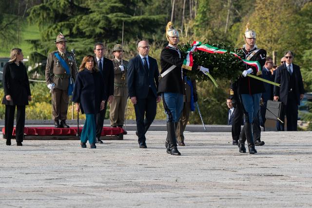 Il Presidente Fontana con Elisabetta Alberti Casellati, Ministro per le Riforme istituzionali e la semplificazione normativa