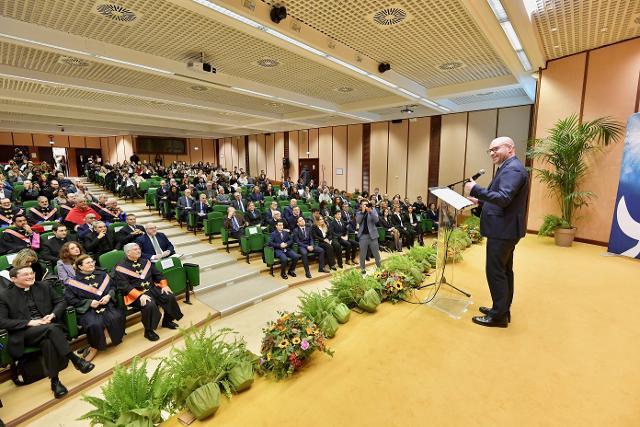 Il Presidente Fontana interviene alla Cerimonia inaugurale dell’Anno Accademico 2023-2024 dell’Università Europea di Roma