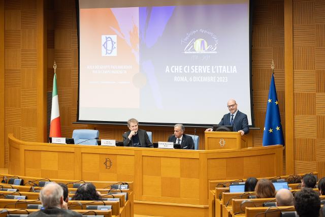 Il Presidente Fontana interviene alla conferenza 'A che ci serve l’Italia' in occasione del trentesimo anniversario della rivista di geopolitica Limes