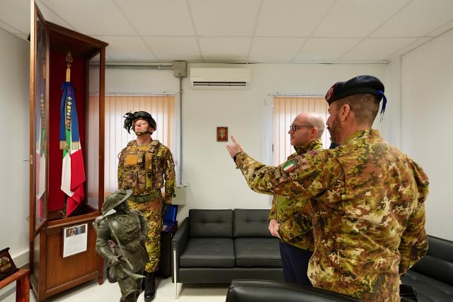 Visita al contingente militare italiano di stanza presso la base NATO di Novo Selo - Bulgaria
