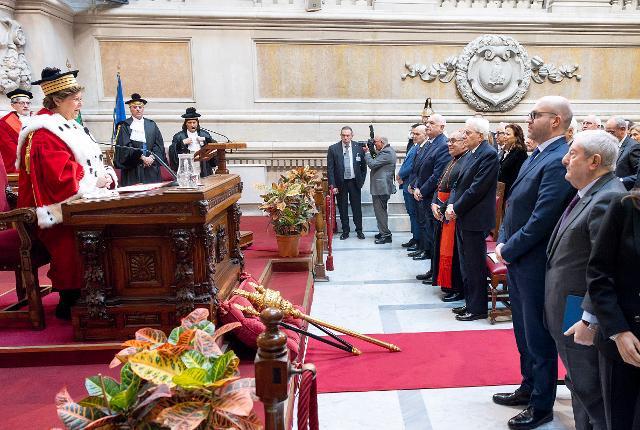 Il Presidente della Camera dei deputati, Lorenzo Fontana, ha partecipato alla cerimonia di inaugurazione dell’Anno Giudiziario della Corte Suprema di Cassazione, alla presenza del Presidente della Repubblica