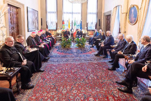 Partecipazione ai colloqui bilaterali con la Santa Sede, in occasione della ricorrenza della firma dei Patti Lateranensi e dell'Accordo di Revisione del Concordato