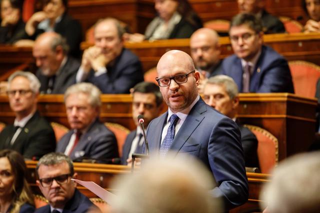 Intervento del Presidente Fontana nell'Aula del Senato della Repubblica per la celebrazione del Giorno della memoria dedicato alle vittime del terrorismo e delle stragi di tale matrice
