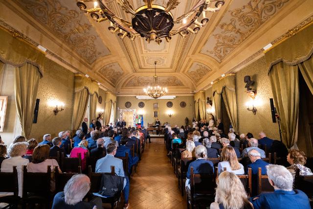 Partecipazione del Presidente Fontanta all’Adunanza pubblica a Classi Riunite per la chiusura dell'anno accademico 2023-2024 dell'Accademia dei Lincei a Palazzo Corsini