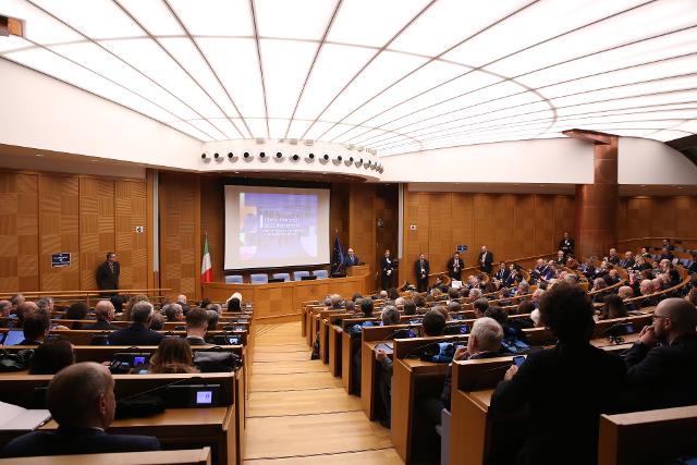 All'evento, ospitato dalla Camera, hanno partecipato, tra gli altri, il Ministro dell’università e della ricerca Anna Maria Bernini e il Ministro della salute Orazio Schillaci.