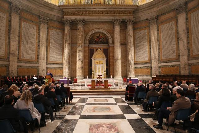 Quello presso la Basilica Papale di San Paolo fuori le Mura, è stato il primo di una serie di pellegrinaggi presso le basiliche giubilari previsti in occasione del Giubileo Ordinario 2025.