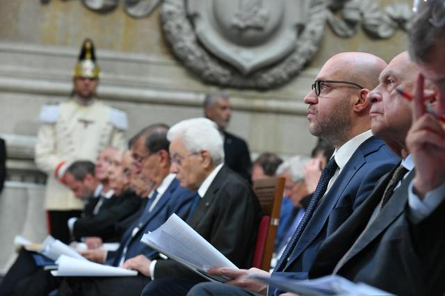 Il Presidente della Camera dei deputati, Lorenzo Fontana, ha partecipato all’Assemblea Generale della Corte Suprema di Cassazione, alla presenza del Presidente della Repubblica.