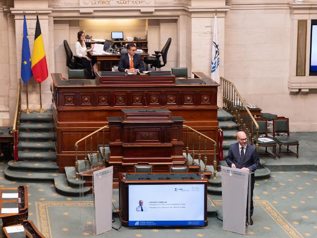 Il Presidente Fontana in occasione del secondo vertice parlamentare Nato