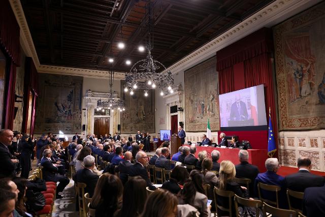Il convegno si è tenuto nella prestigiosa cornice della Sala della Regina.