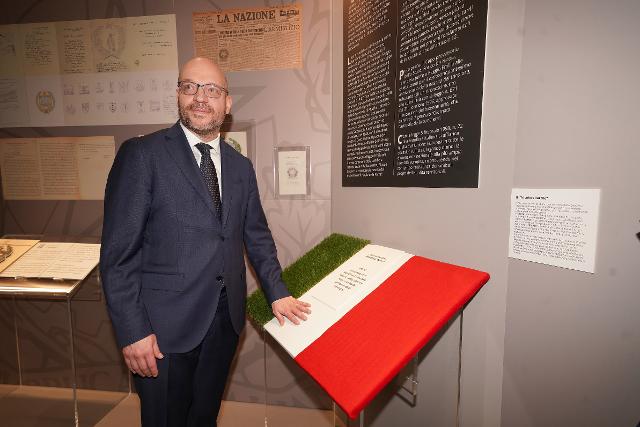 La Sala della Lupa e la Sala Aldo Moro di Palazzo Montecitorio hanno ospitato l'inaugurazione della mostra “1946: nasce la Repubblica. L’Assemblea Costituente a Montecitorio”.