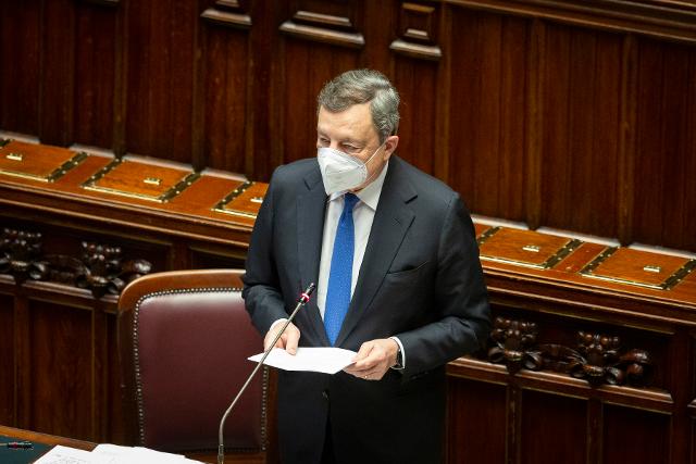 Intervento del Presidente del Consiglio dei ministri, Mario Draghi