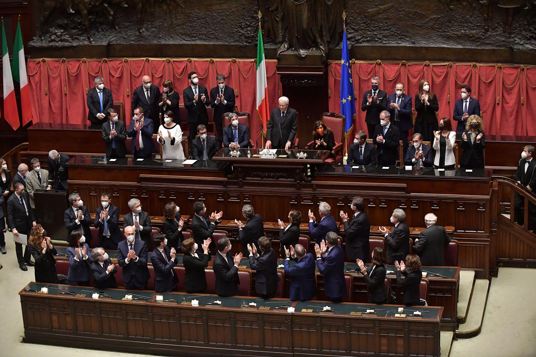 Giuramento del Presidente della Repubblica, Sergio Mattarella