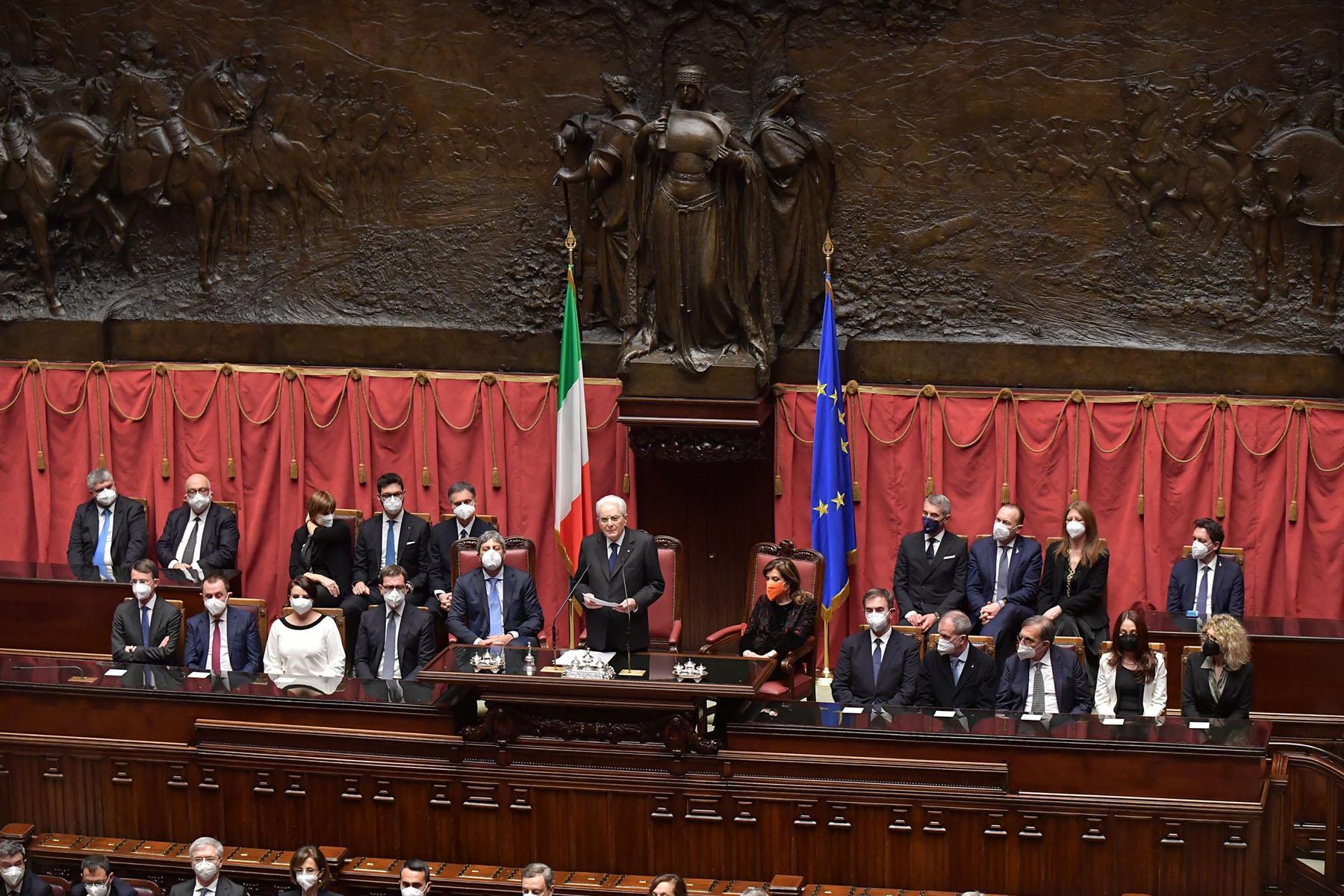 Giuramento del Presidente della Repubblica, Sergio Mattarella