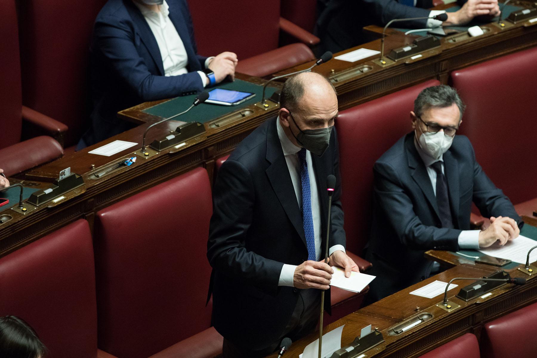 Intervento sulle dichiarazioni di voto del deputato Enrico Letta