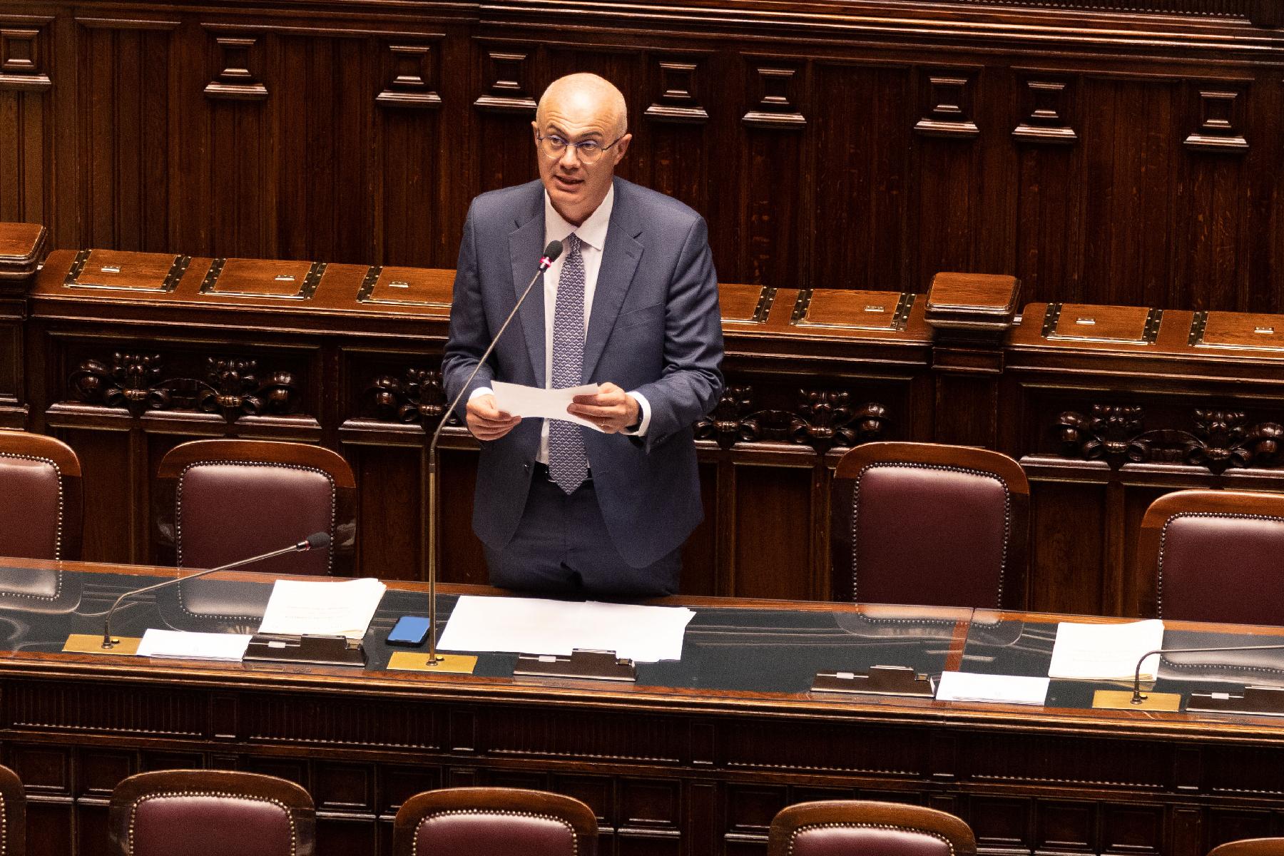 Intervento del Ministro per i Rapporti con il Parlamento, Federico D'Incà