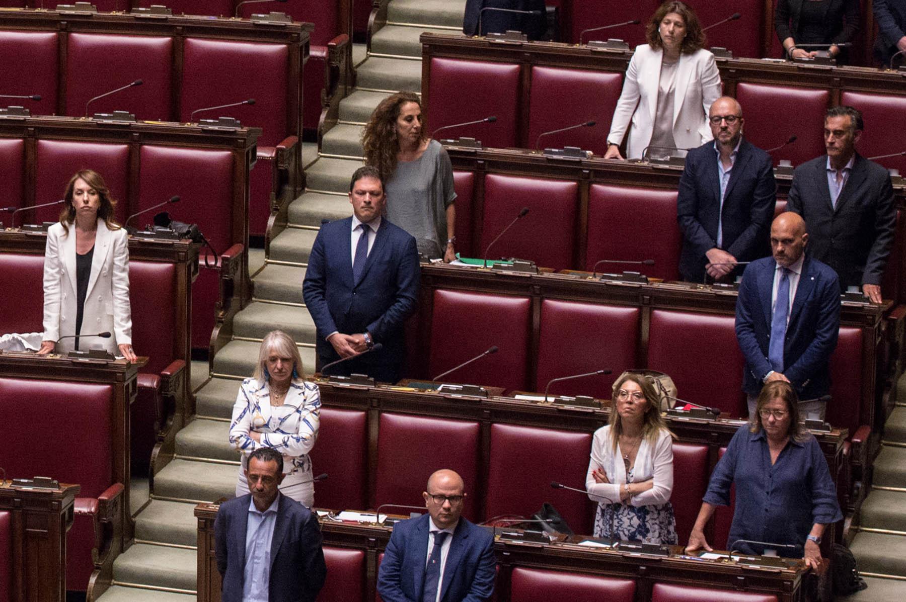 Durante la seduta l’Aula della Camera ha osservato un minuto di silenzio in ricordo del giudice Antonino Scopelliti