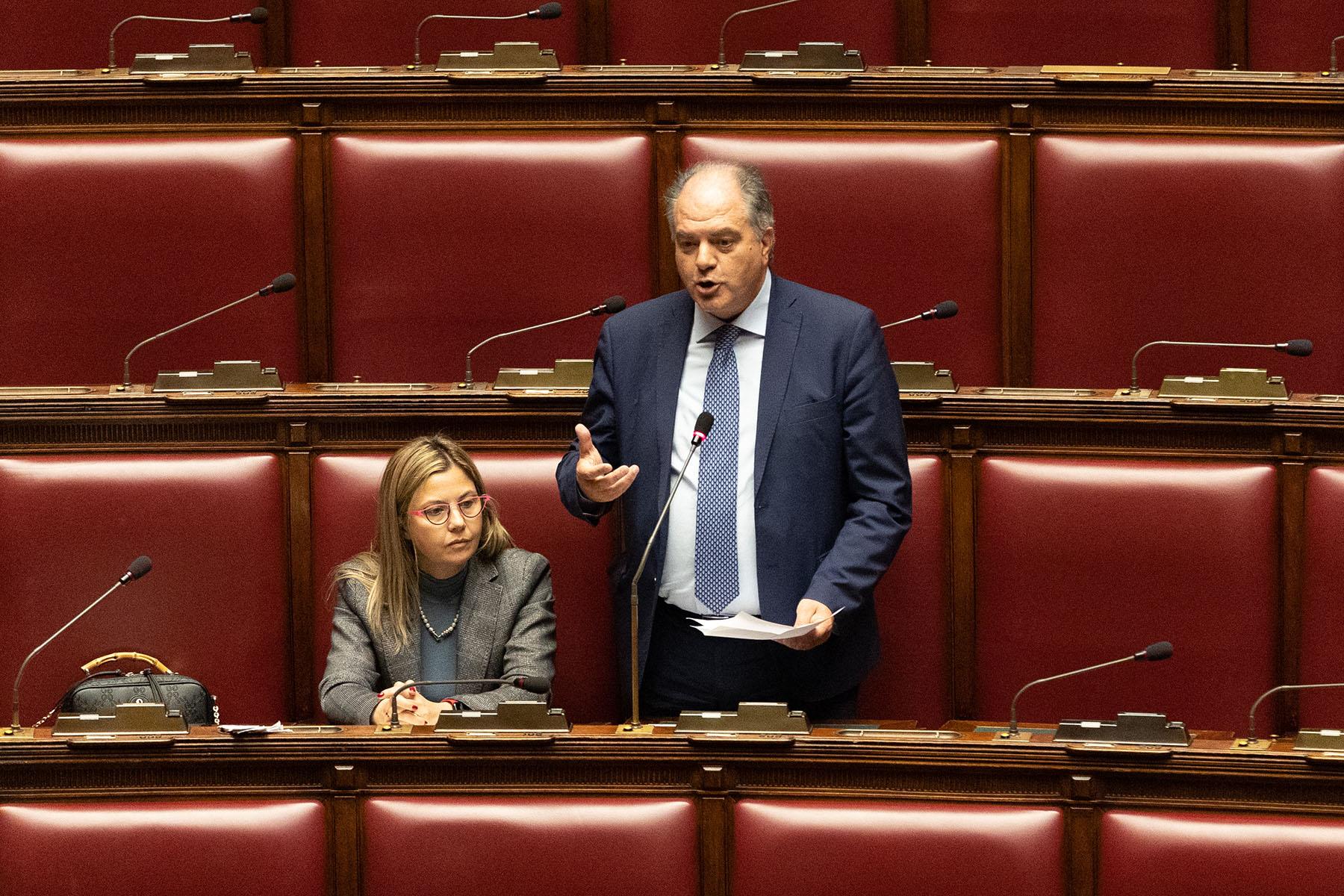 Intervento del deputato Giuseppe Castiglione