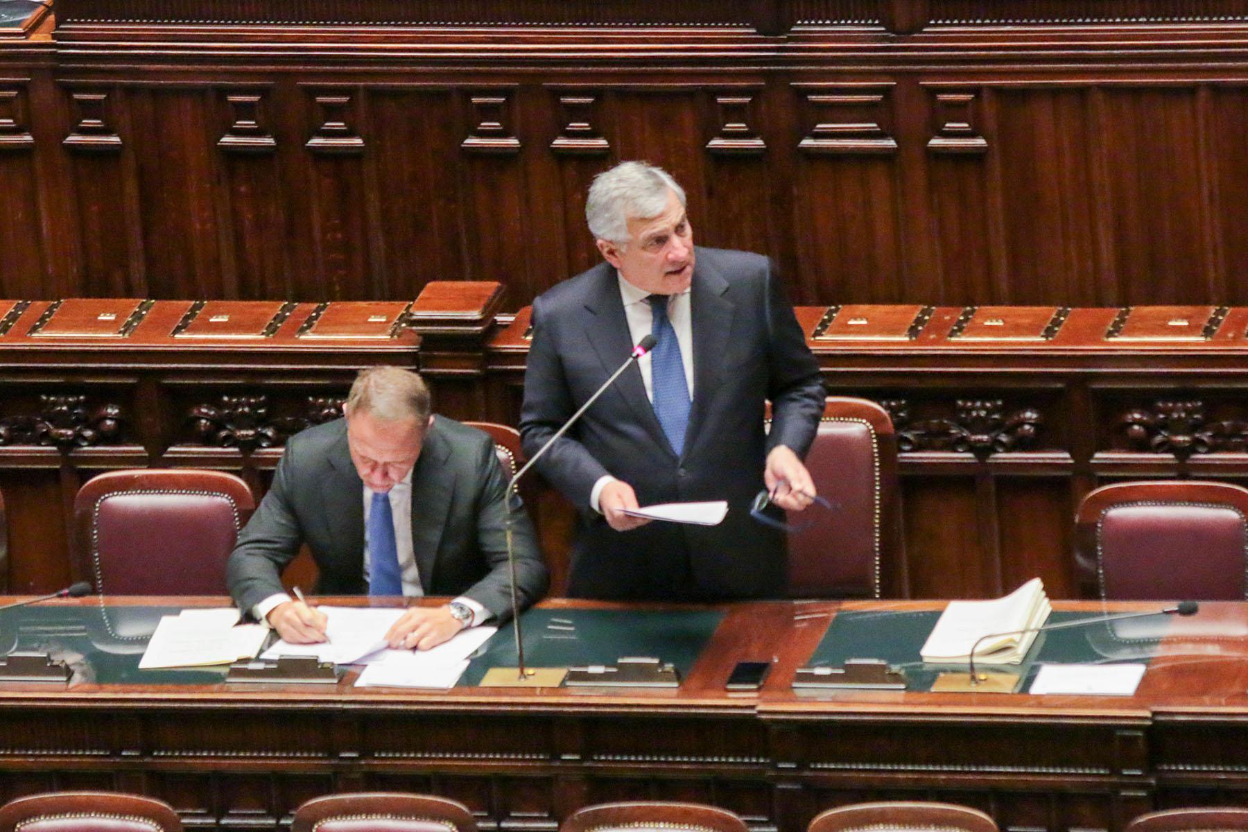 Intervento del Ministro degli Affari esteri e della cooperazione internazionale Antonio Tajani