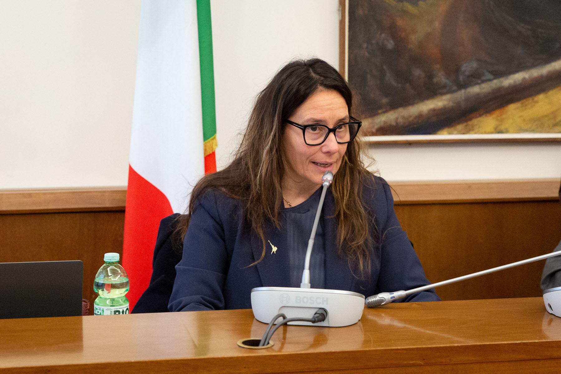 Il Ministro per le disabilità Alessandra Locatelli