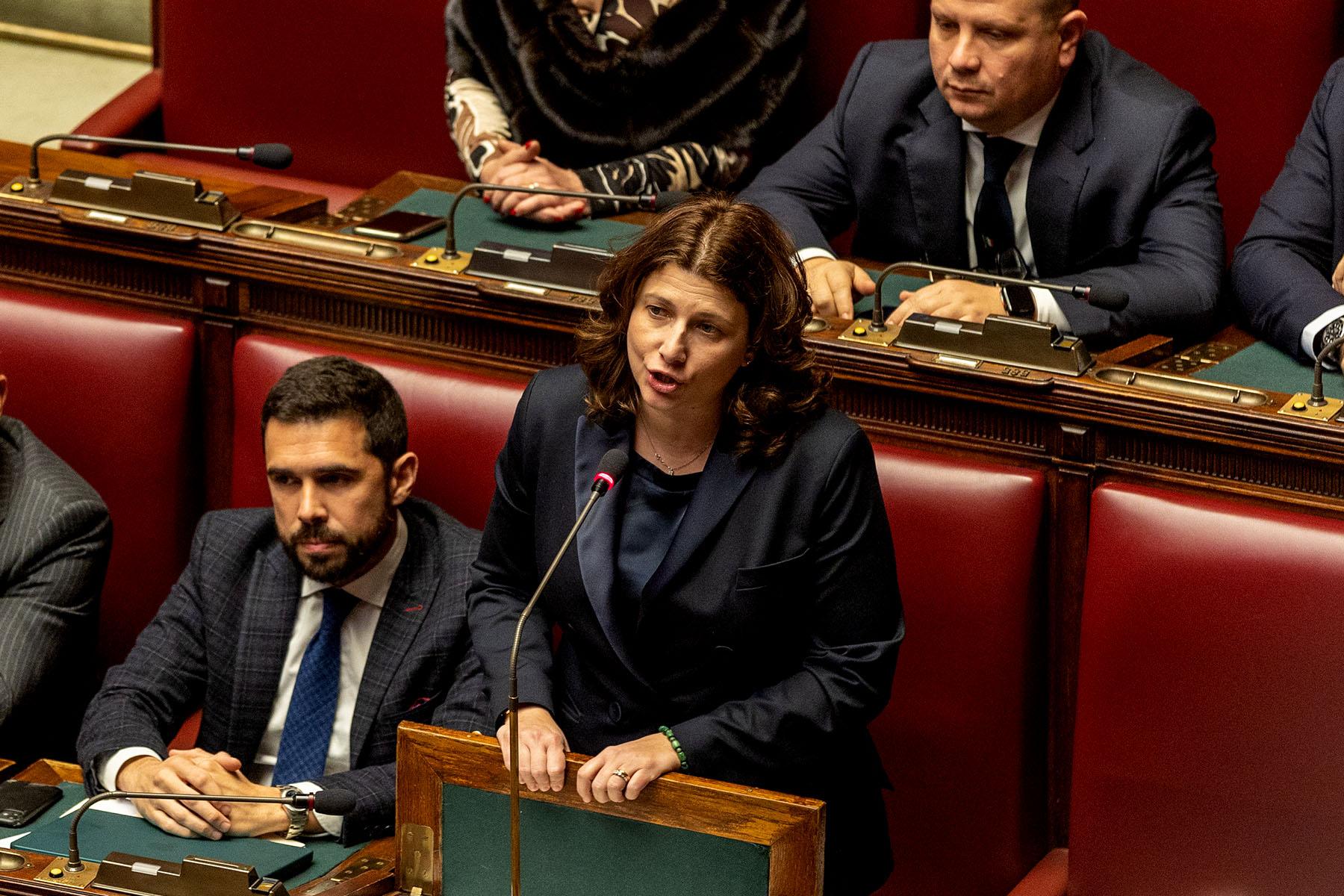Intervento della deputata Maria Carolina Varchi