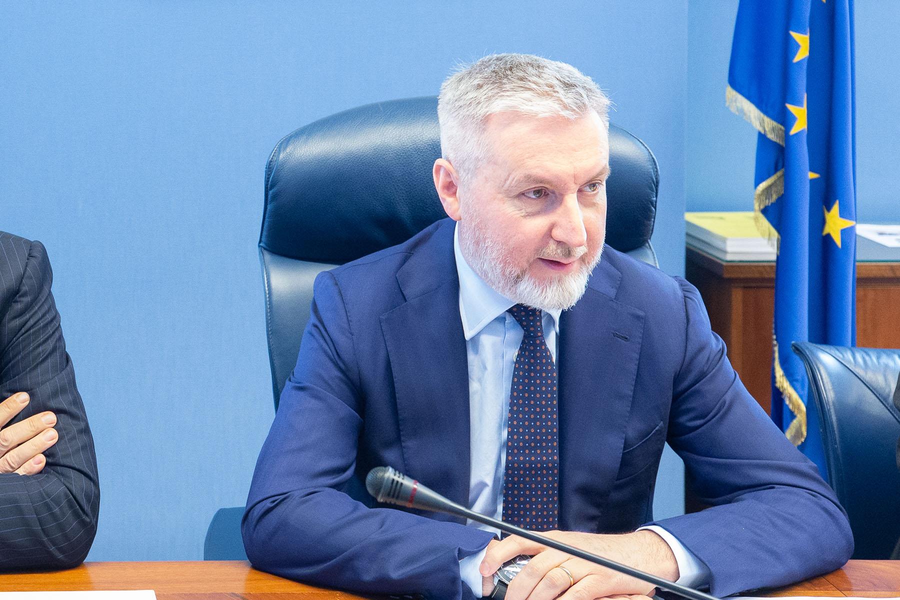 Il Presidente del Comitato parlamentare per la sicurezza della Repubblica, Lorenzo Guerini