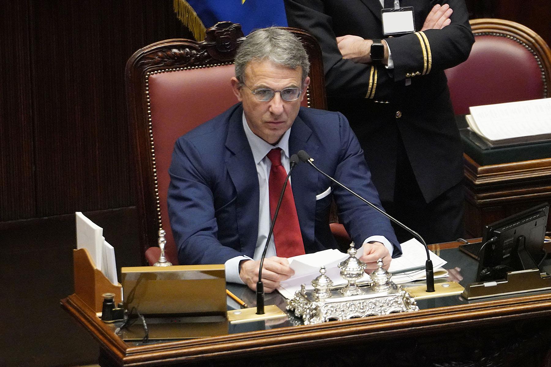 Il Vicepresidente della Camera dei deputati, Sergio Costa