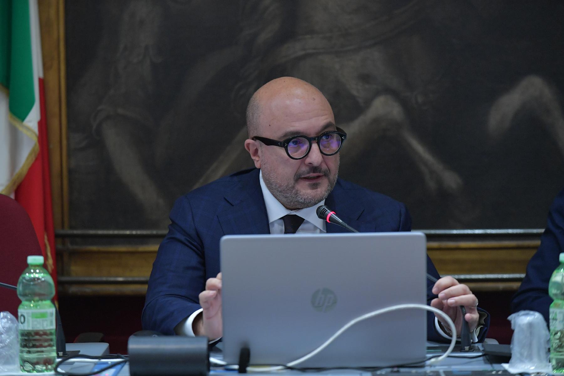 Il Ministro della Cultura, Gennaro Sangiuliano