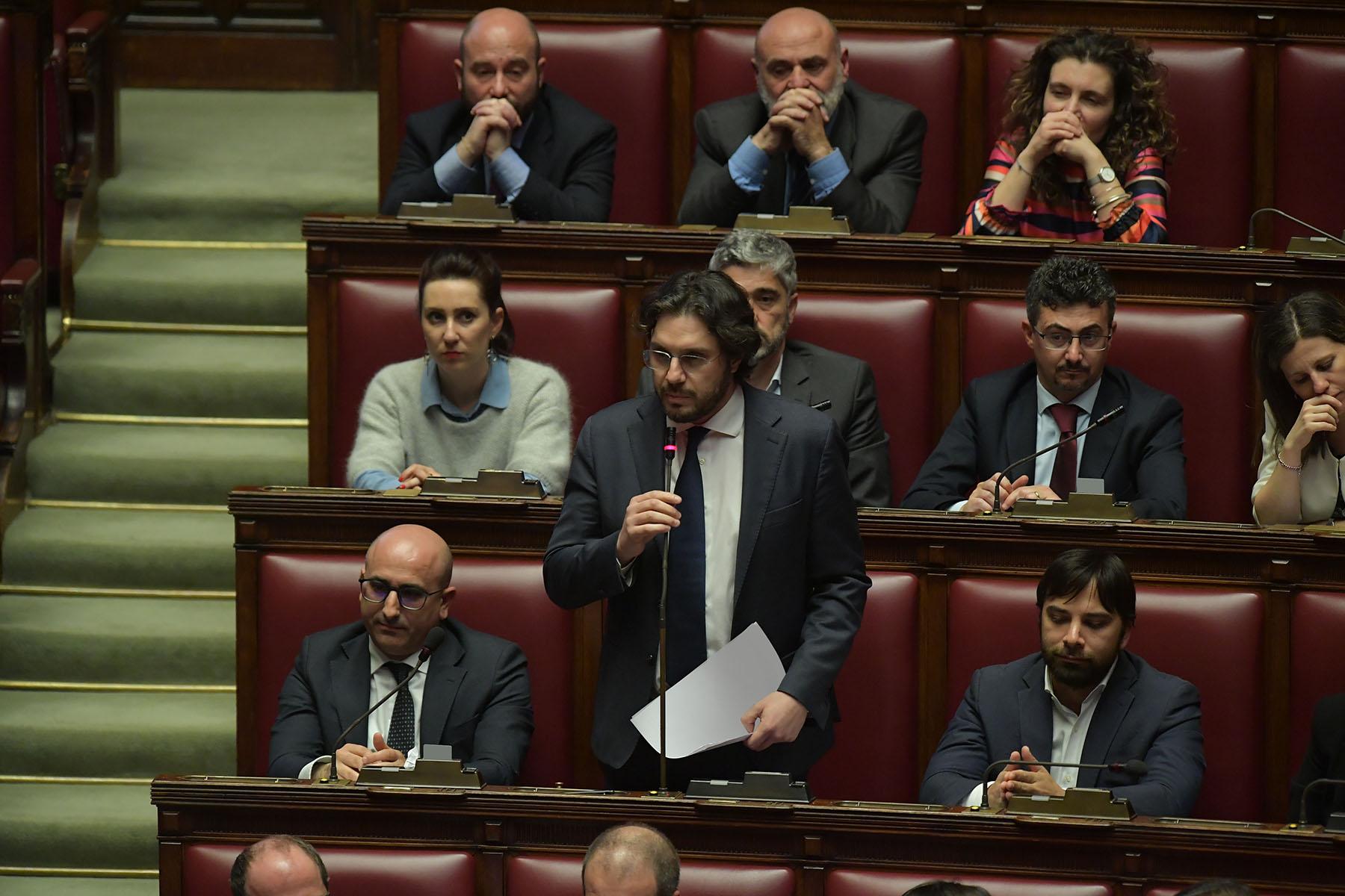 Intervento del deputato Francesco Silvestri
