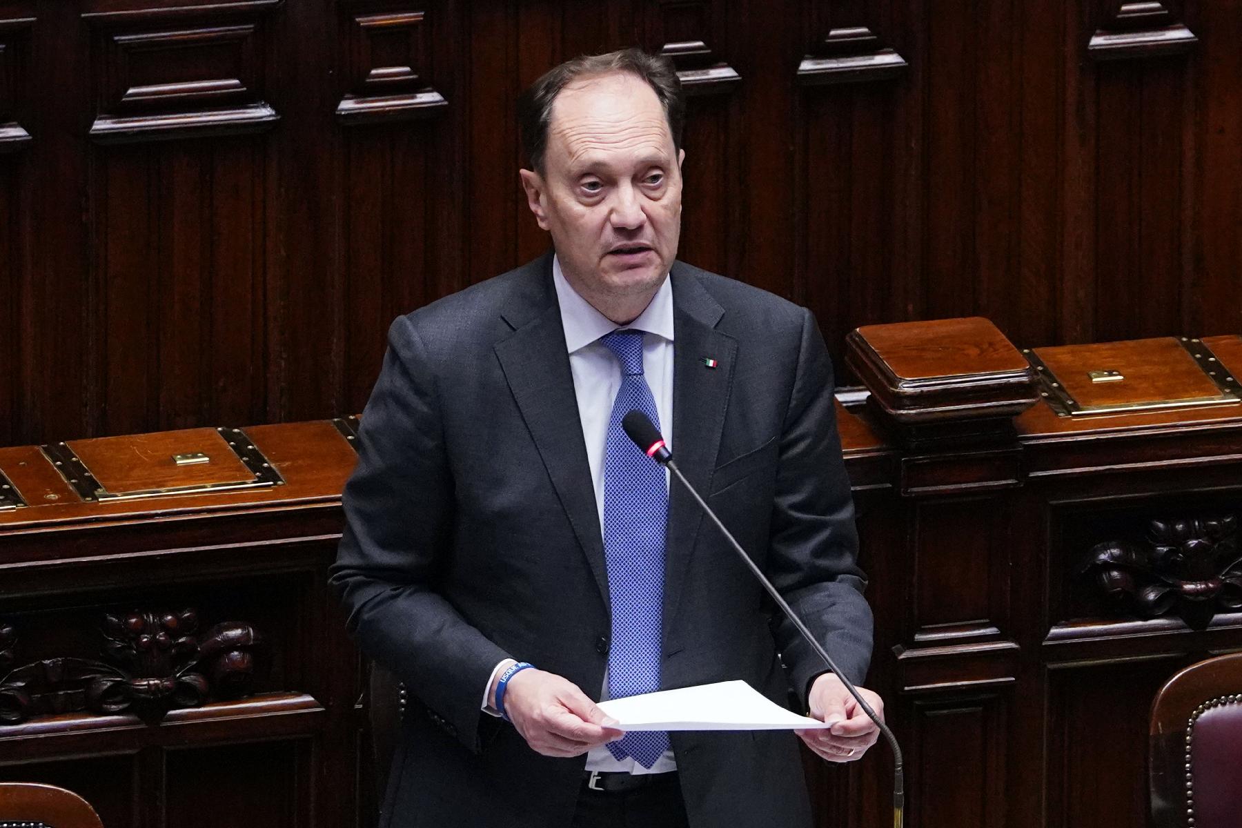 Intervento del Ministro per i Rapporti con il Parlamento Luca Ciriani