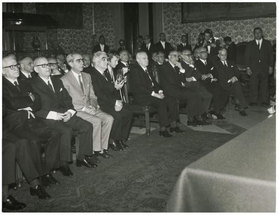 28 maggio 1971 - Cerimonia per il 25° Anniversario dell'Assemblea Costituente.