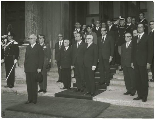 28 maggio 1971 - Cerimonia per il 25° Anniversario dell'Assemblea Costituente.