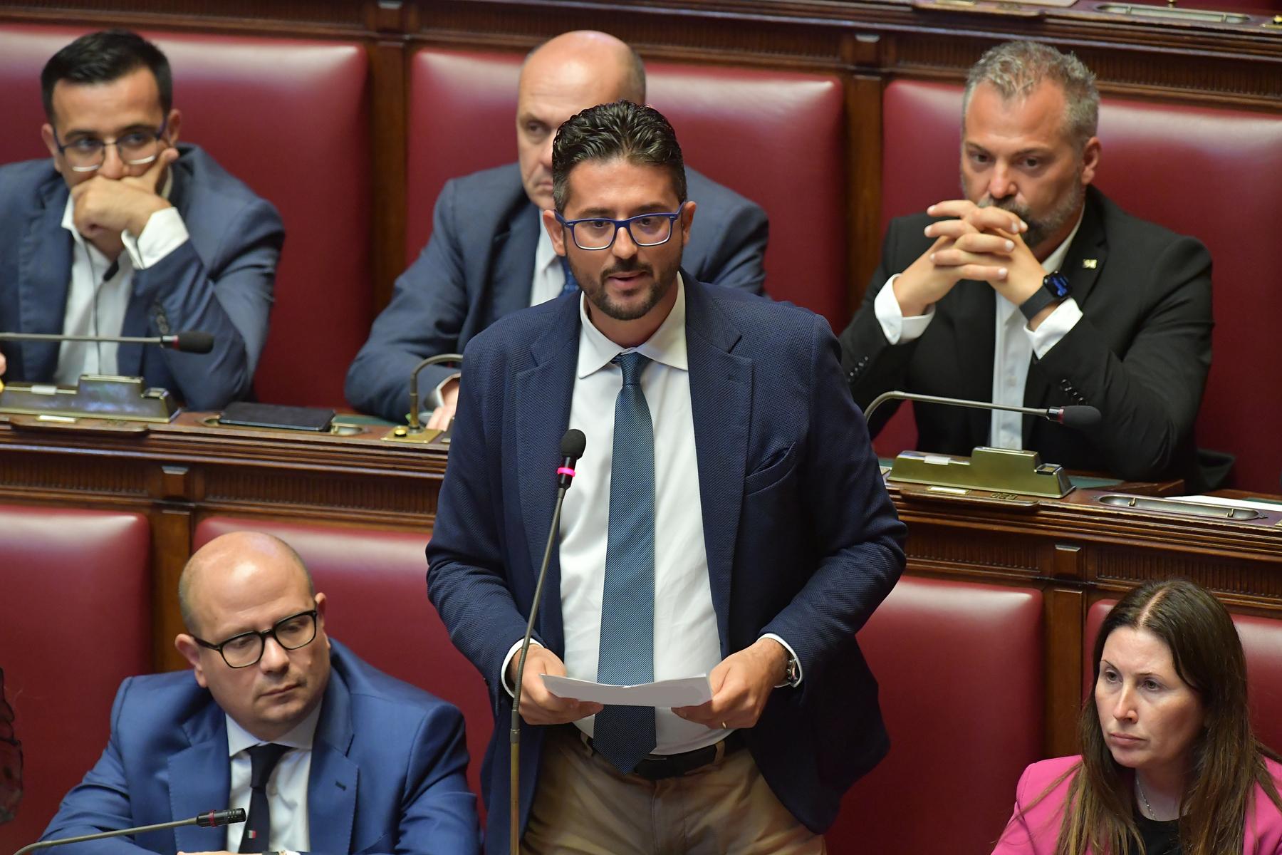 Intervento del deputato Carmine Fabio Raimondo.