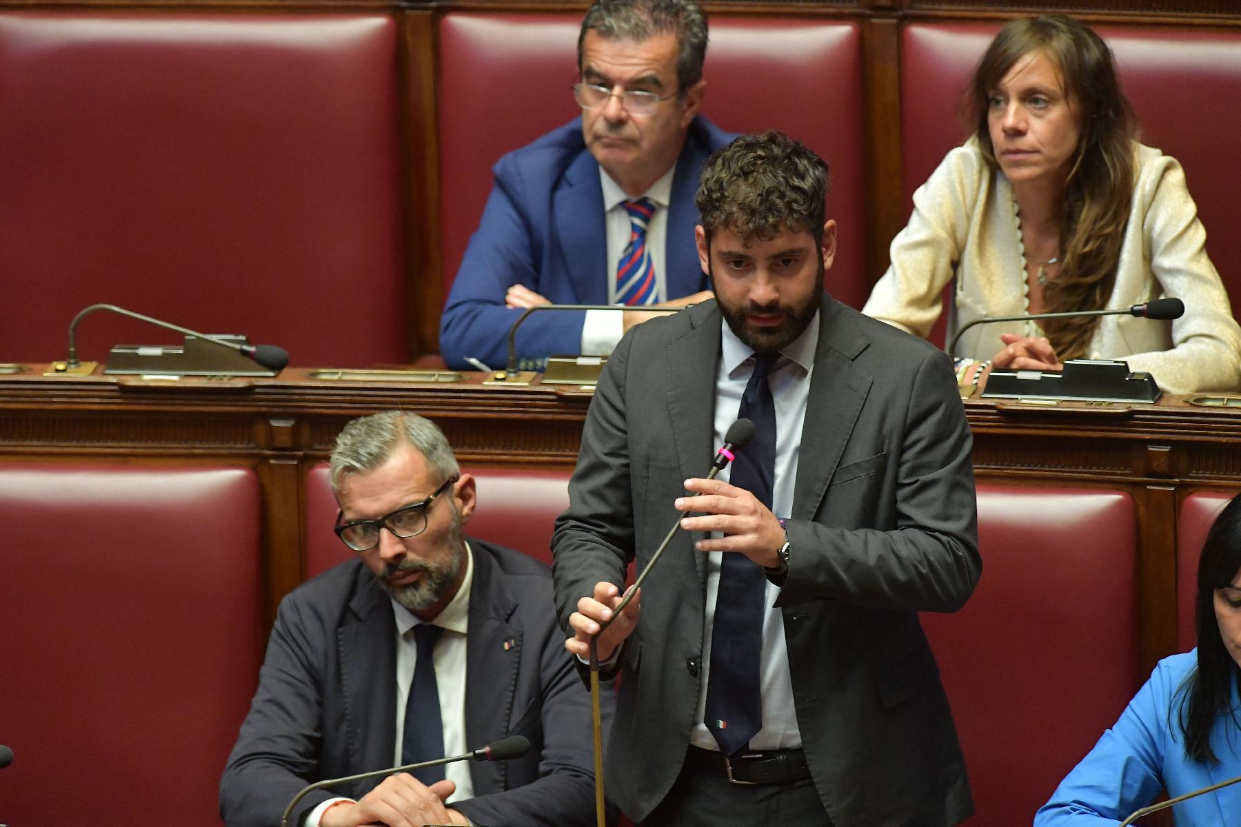 Intervento del deputato Fabio Roscani