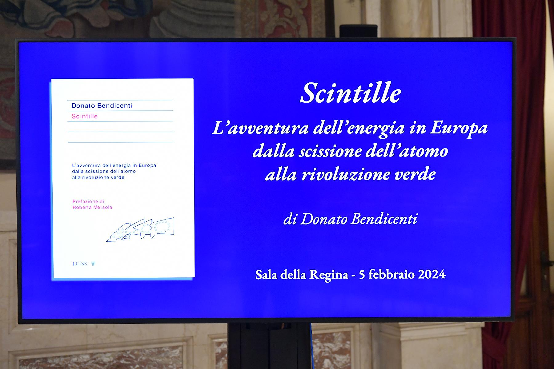 Ue-Energia, presentazione del libro di Donato Bendicenti - Interviene Mulè