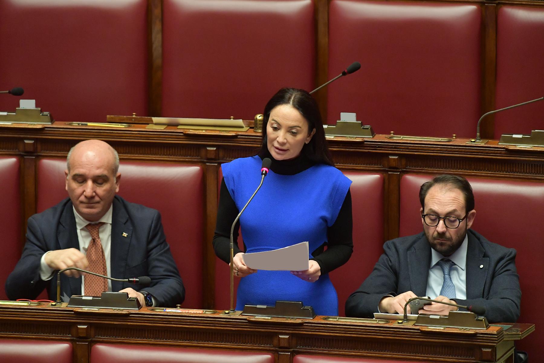 Intervento della deputata Martina Semenzato