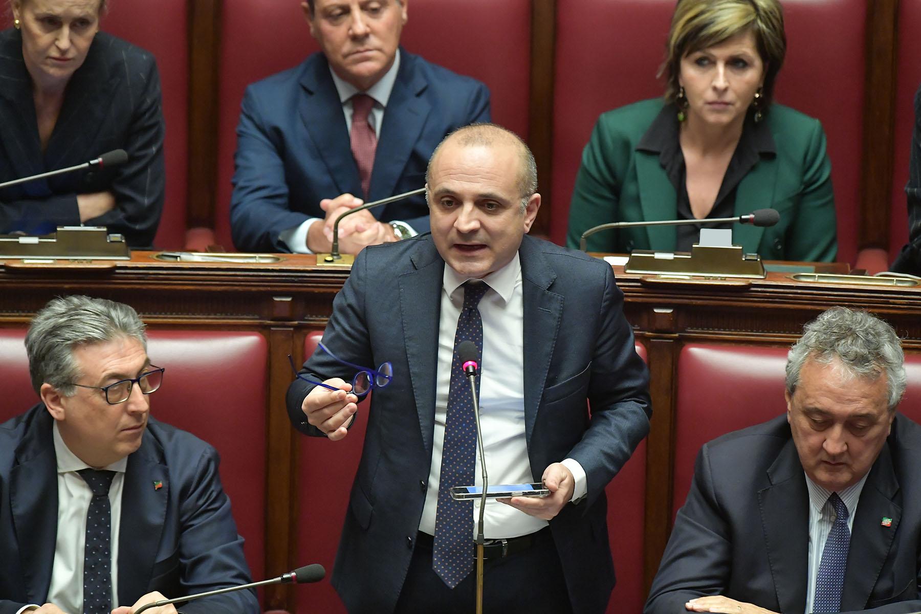 Intervento del deputato Mauro D'Attis