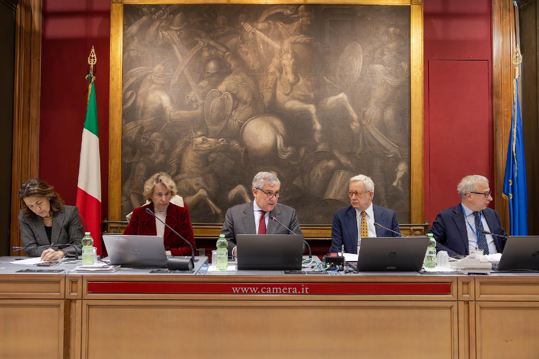 Cooperazione sicurezza Italia e Ucraina, audizione Tajani