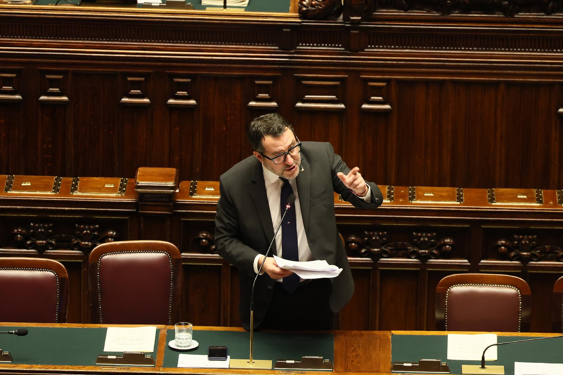 Intervento del Ministro delle Infrastrutture e dei trasporti, Matteo Salvini